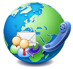 Contact Us World Icon